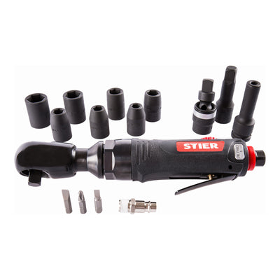 STIER ratchet screwdriver set 33-1 14-piece set 1/2 inch drive