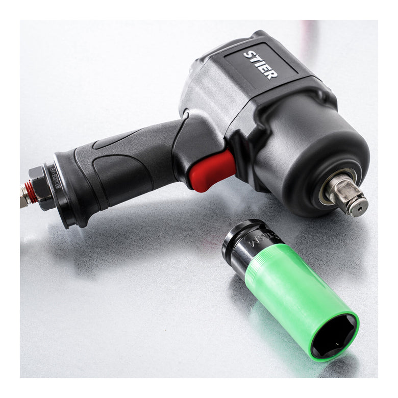STIER Druckluft-Schlagschrauber 1/2" - 2.200 Nm