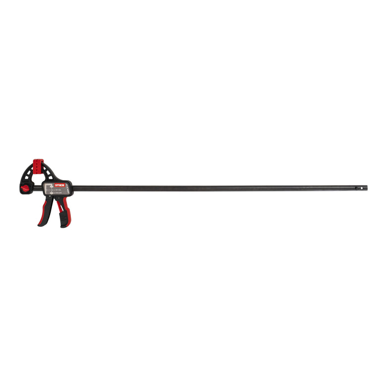 STIER one-hand clamp 900 mm clamping width 80 mm projection for clamping and spreading