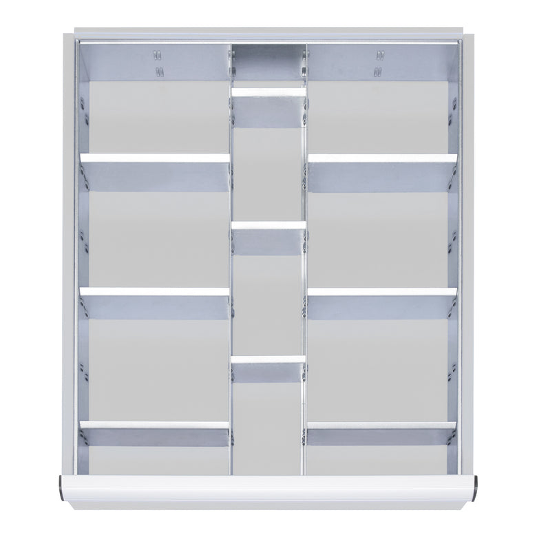 STIER divider set for drawers with a panel height of 180-360mm 2x9 dividers