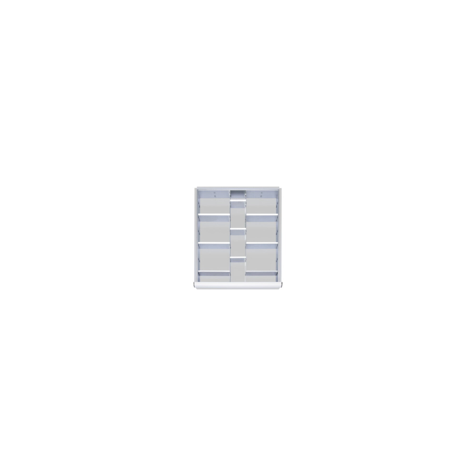 STIER divider set for drawers with a panel height of 60-90mm 2x9 dividers