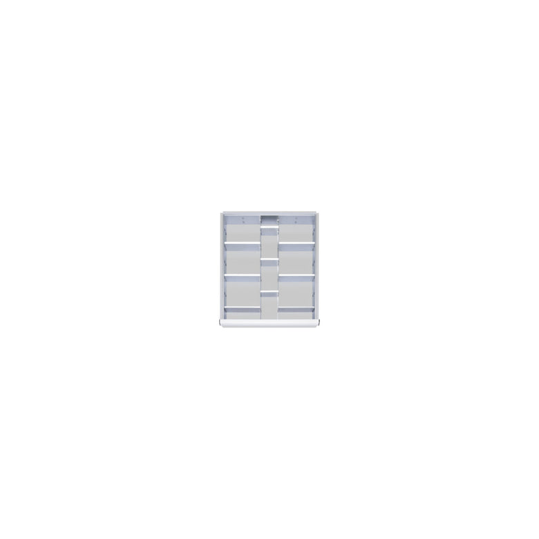 STIER divider set for drawers with a panel height of 60-90mm 2x9 dividers