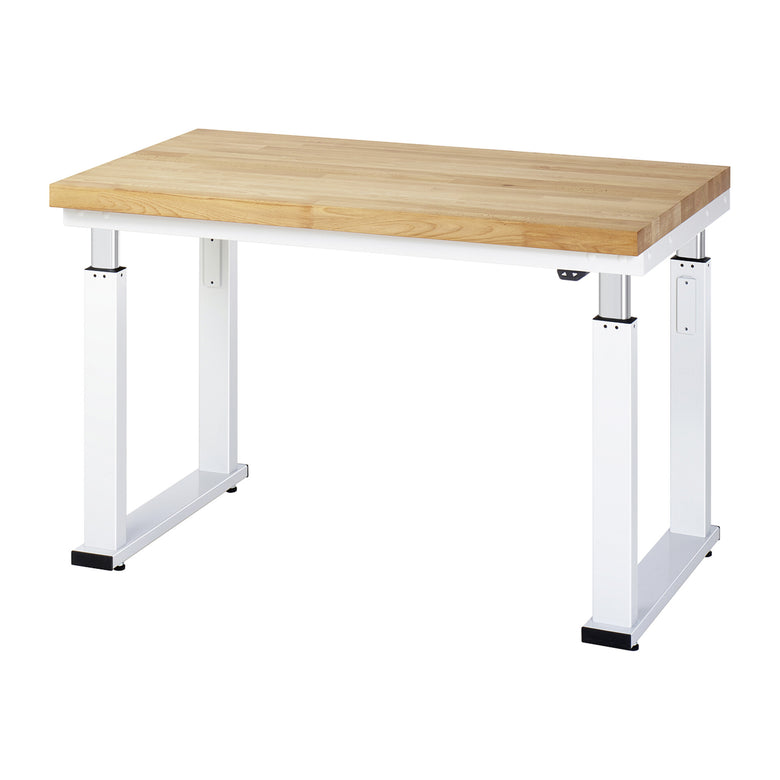 STIER Electrically Height-Adjustable Workbench Premium WxDxH 1250x700x740-1140 mm