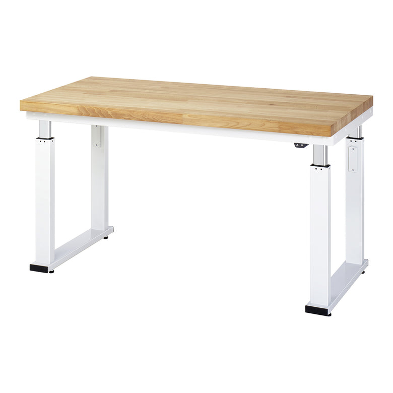 STIER Electrically Height-Adjustable Workbench Premium WxDxH 1500x700x740-1140 mm