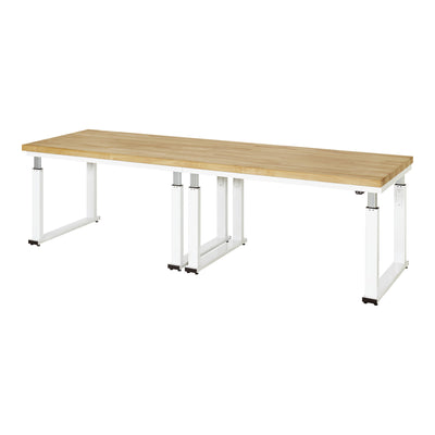 STIER Electrically Height-Adjustable Workbench Premium WxDxH 3000x900x740-1140 mm
