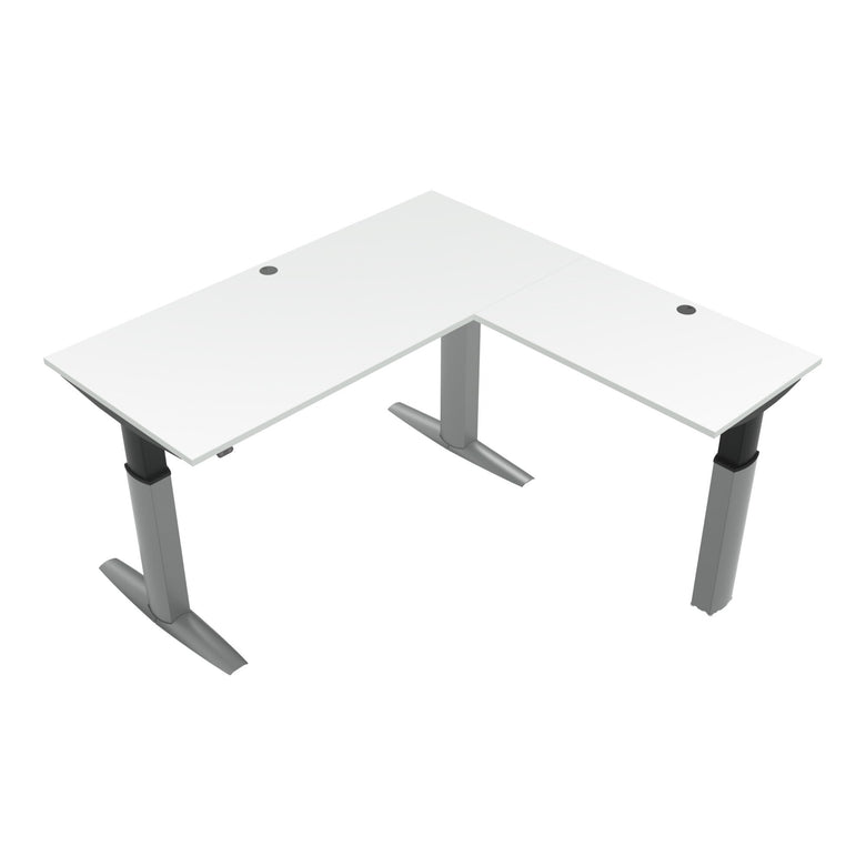 STIER height-adjustable corner desk electric ergonomic various colors