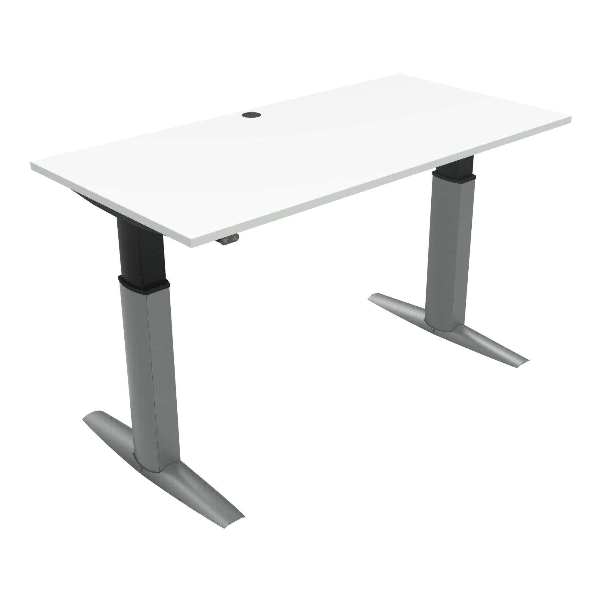 STIER Höhenverstellbarer Schreibtisch elektrisch ergonomisch div Größen u Farben