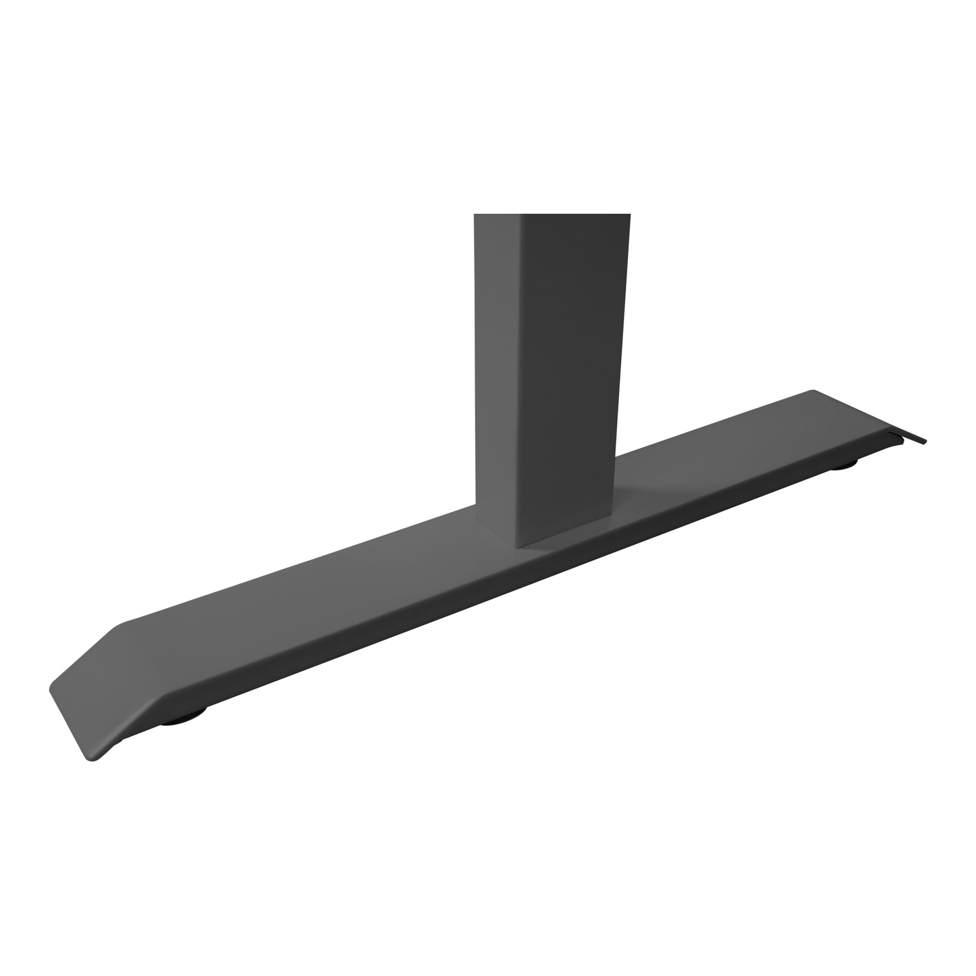 STIER Elektrisch höhenverstellbarer Schreibtisch TSR 140x80cm schwarz/schwarz
