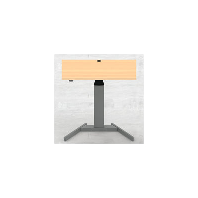 STIER Elektrisch höhenverstellbarer Steh-Tisch 501-19 100x80cm Buche mel.
