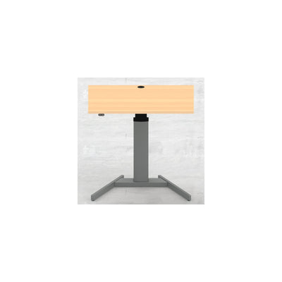 STIER Elektrisch höhenverstellbarer Steh-Tisch 501-19 100x80cm Buche mel.