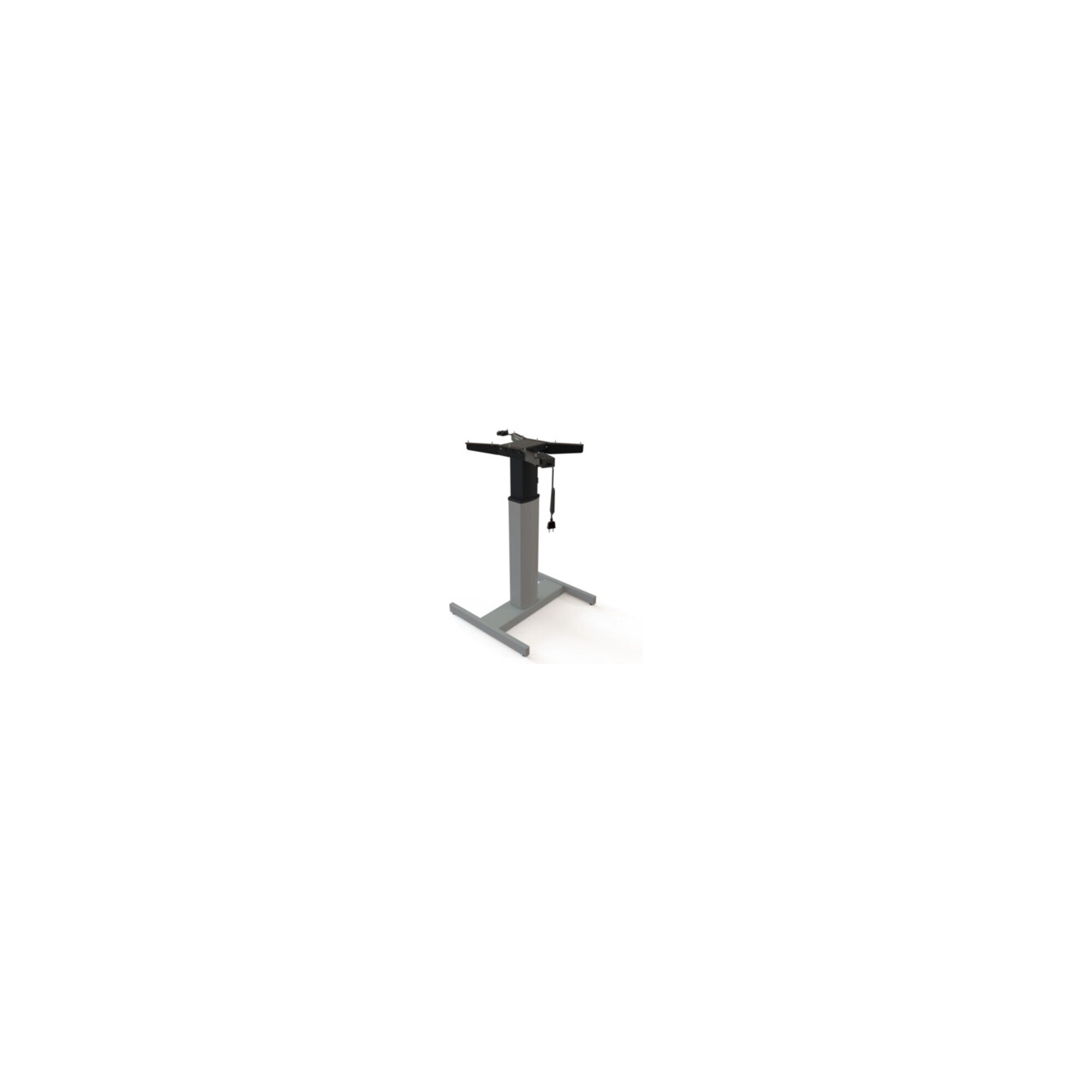 STIER Electrically height-adjustable frame for 80x80 cm table top