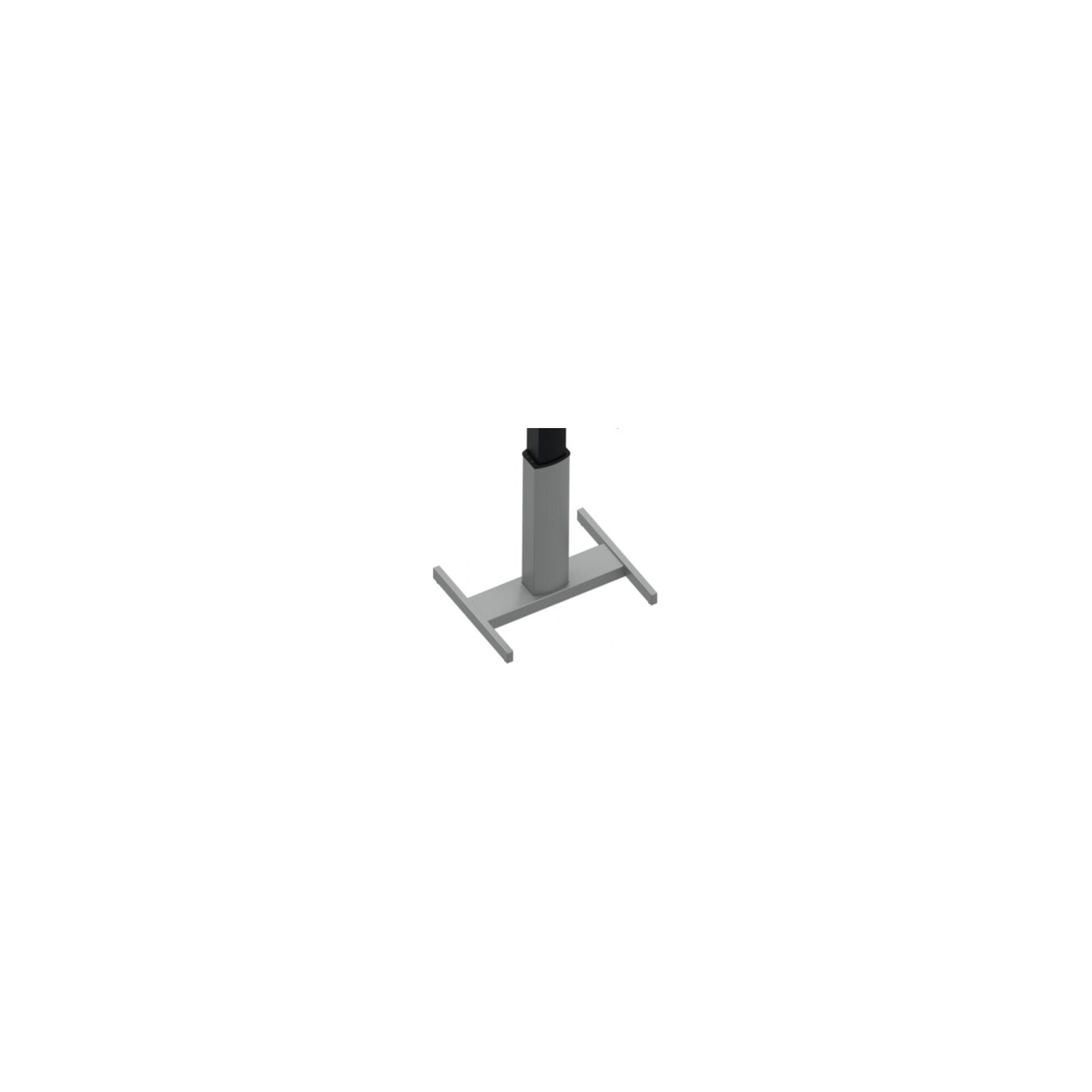 STIER Electrically height-adjustable frame for 80x80 cm table top