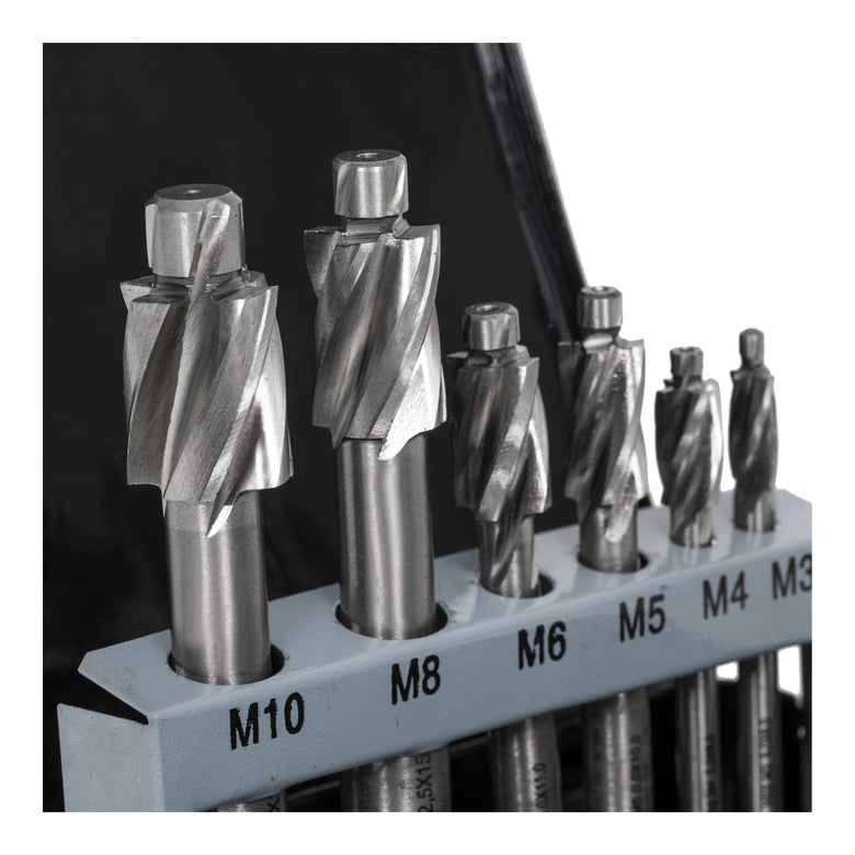 STIER countersink set M3-M10 HSS right-hand cutting DIN 373 with guide pin