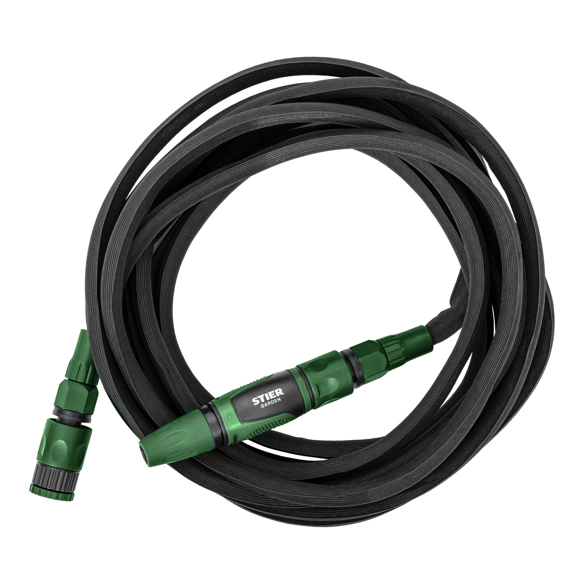 STIER flexibler Gartenschlauch Premium 7,5m bis 15m Universeller Gartenschlauch