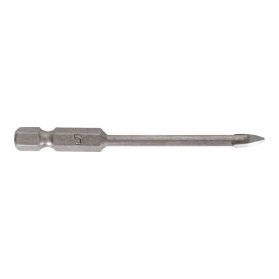 STIER Fliesenbohrer 5 mm Größe 1/4 Zoll Bit HEX Sechskant YG6X-Metall Härtewert