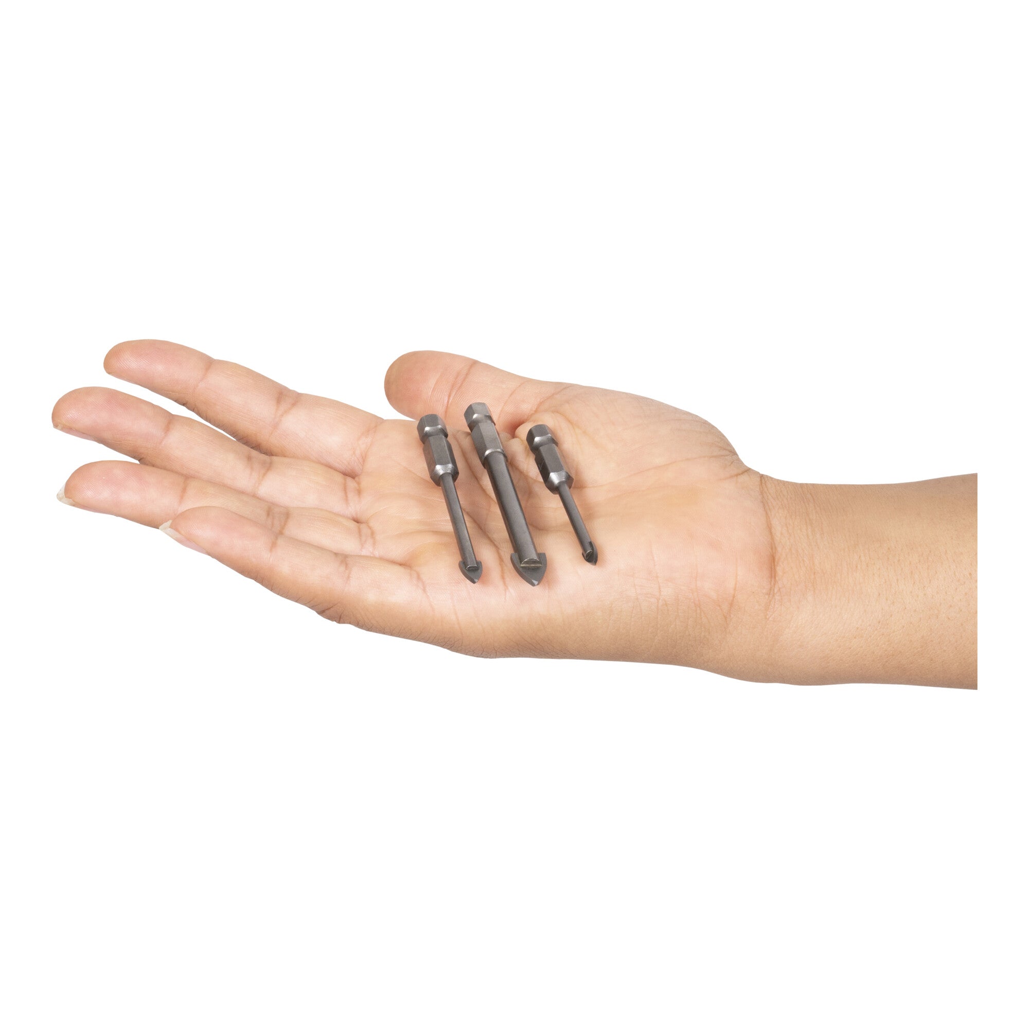 STIER tile drill set 5-piece 1/4 inch bit HEX hexagon extensive set