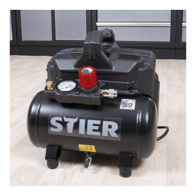 STIER Flüsterkompressor FKT 215-8-6 ölfrei