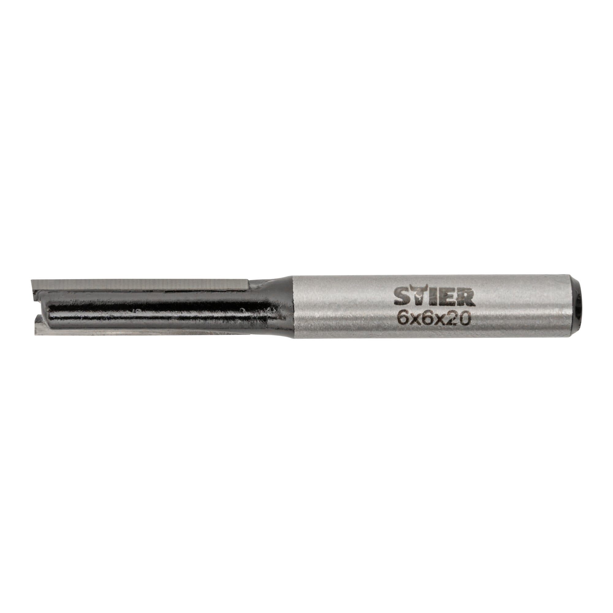 STIER milling cutter set 3-piece 6 mm shank groove cutter flush cutter round edge cutter