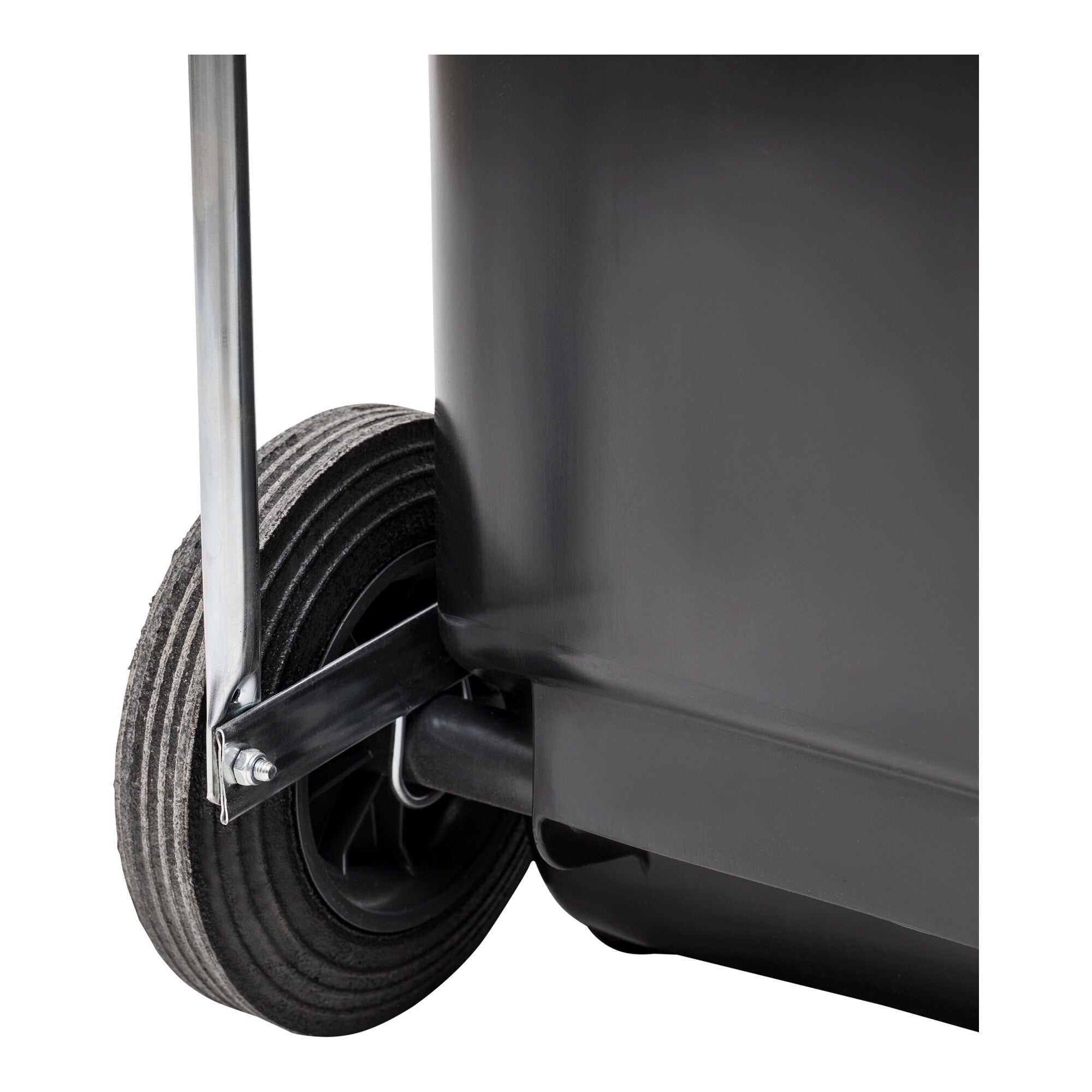STIER foot pedal lid opener for large waste containers 240 l easy to retrofit without