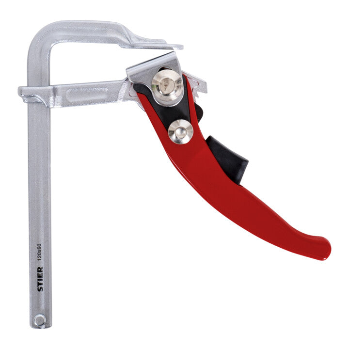 STIER all-steel lever clamp FHZ 120/60 with up to 1570 Nm clamping force