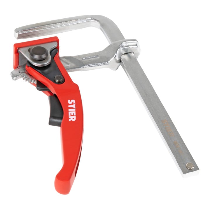 STIER all-steel lever clamp SHZ 160/60 Fixing of guide rails of various