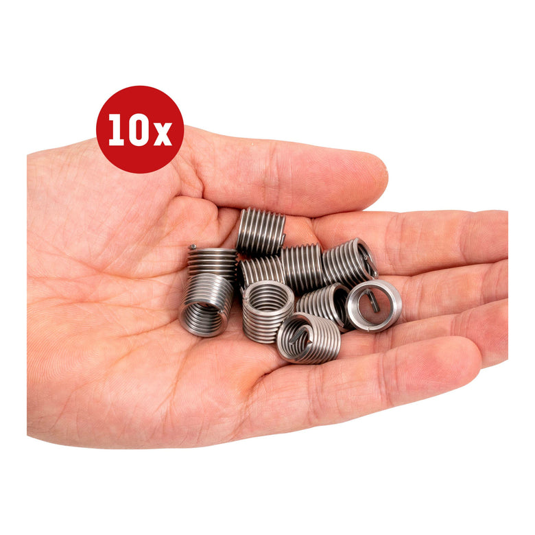 STIER thread insert stainless steel M12 x 1.75 1.5d 10 pcs