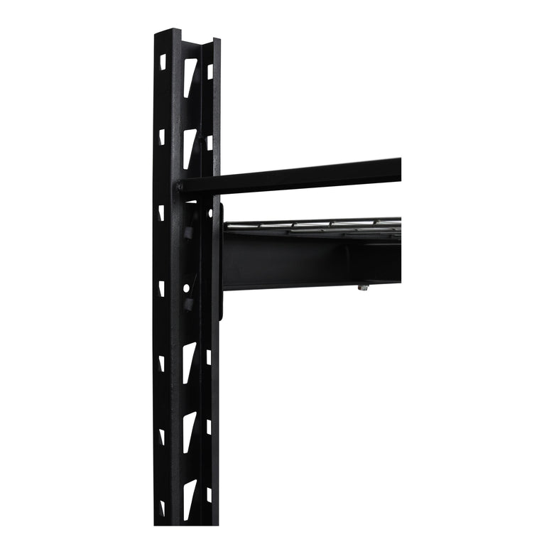 STIER Grid Shelving Unit | Shelf load 400 kg | HxWxD 1830x1950x610 mm | 4 shelves | Steel frame | Shelving system