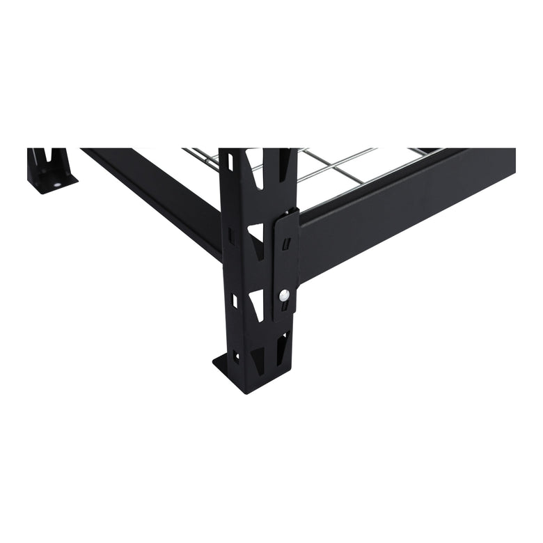 STIER Grid Shelving Unit | Shelf load 400 kg | HxWxD 1830x1950x610 mm | 4 shelves | Steel frame | Shelving system