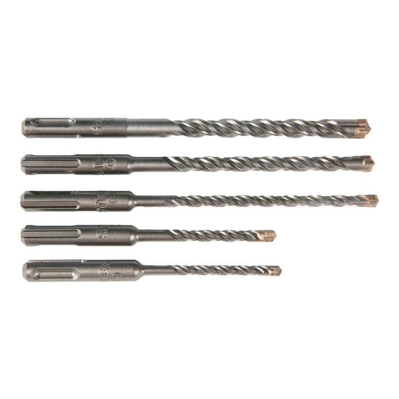 STIER Hammerbohrer-Set Premium SDS-plus 5-teilig Hammerbohrer SDS plus Set SDS