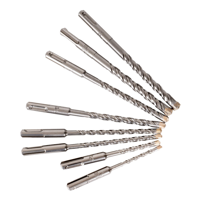 STIER Hammerbohrer-Set Premium SDS-plus 8-tlg.