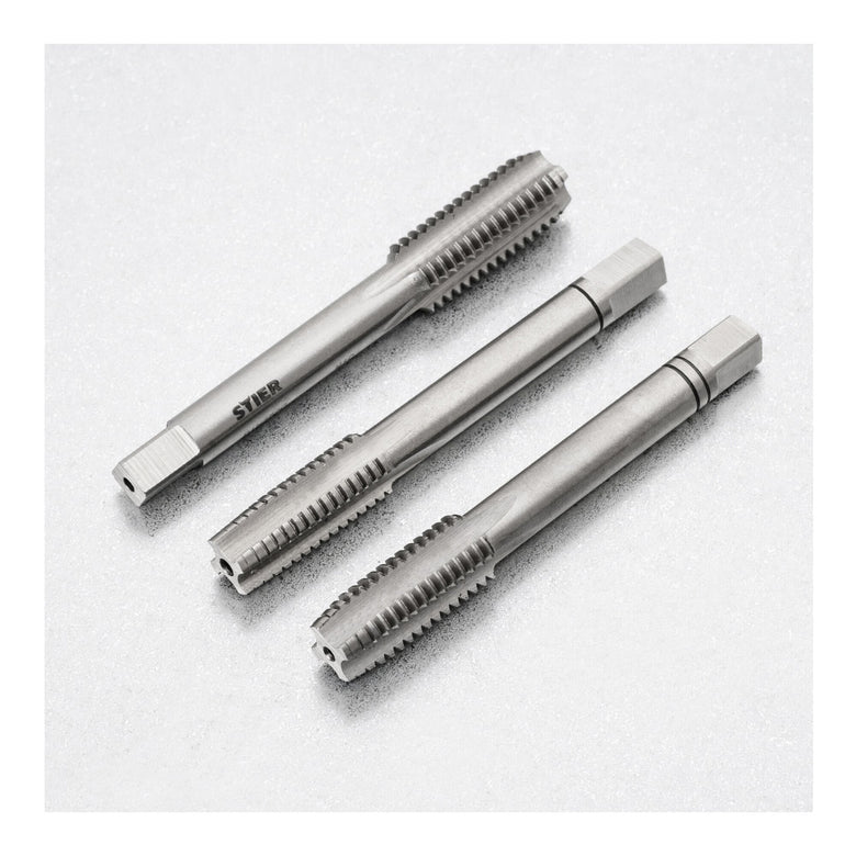 STIER hand tap set 3-piece pre-, middle- and finishing tap