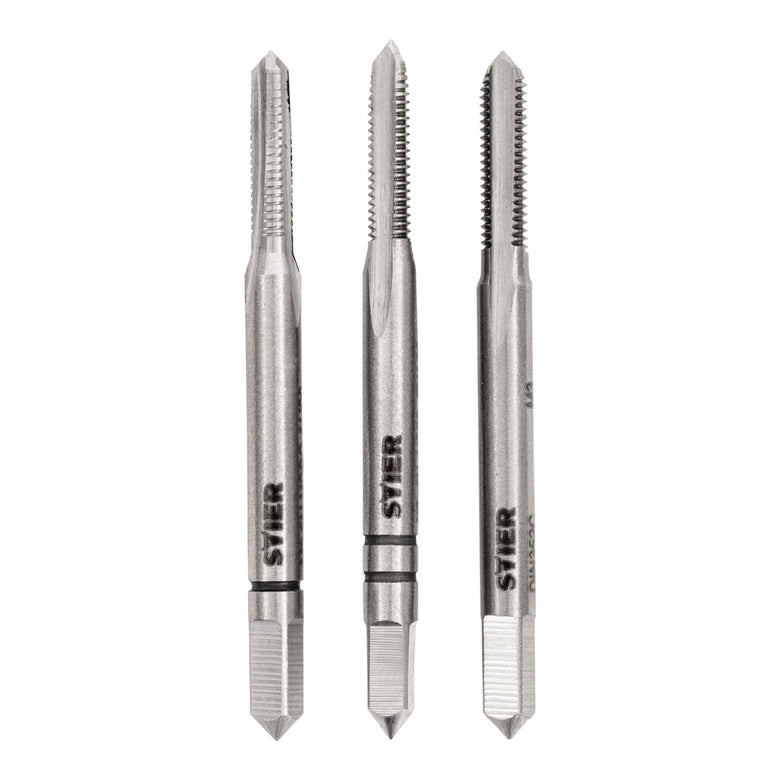 STIER hand tap set 3-piece pre-, middle- and finishing tap