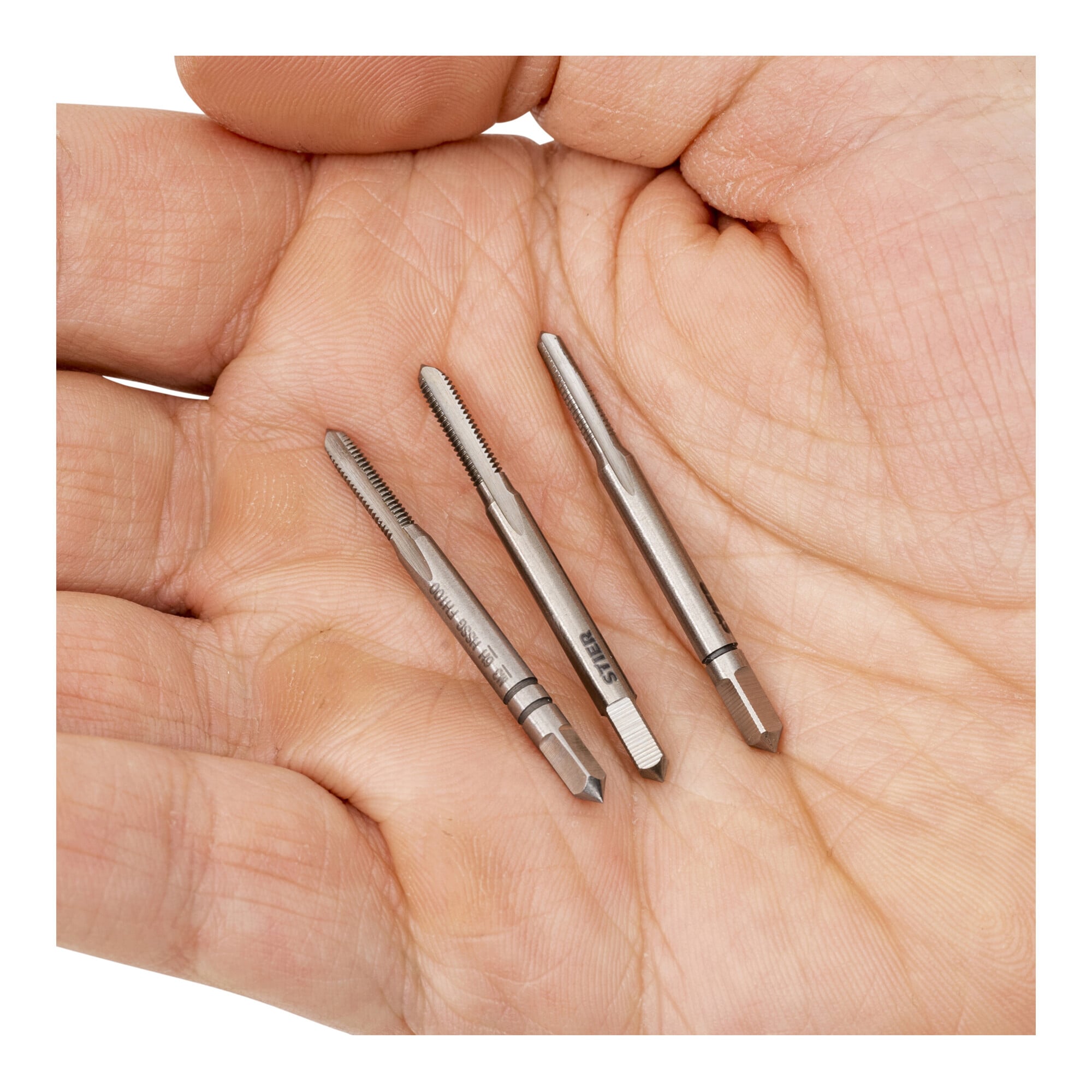 STIER hand tap set 3-piece pre-, middle- and finishing tap