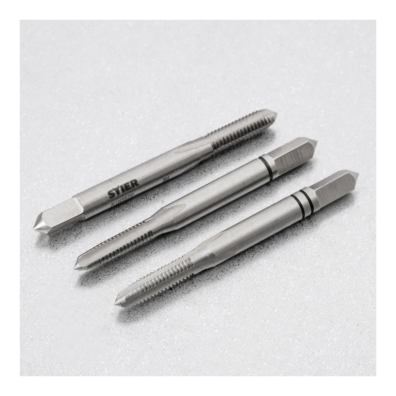 STIER hand tap set 3-piece pre-, middle- and finishing tap