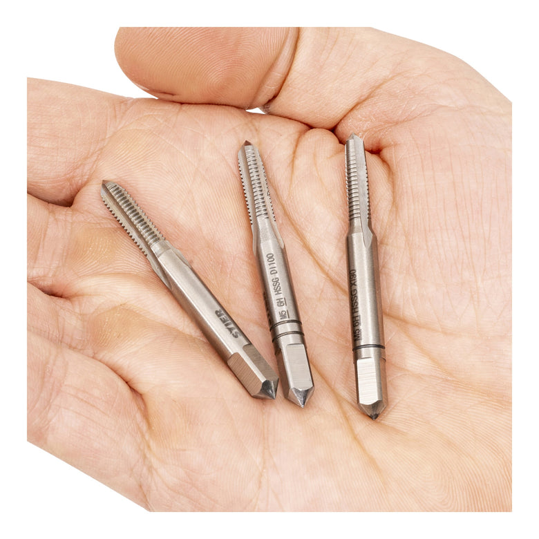 STIER hand tap set 3-piece pre-, middle- and finishing tap