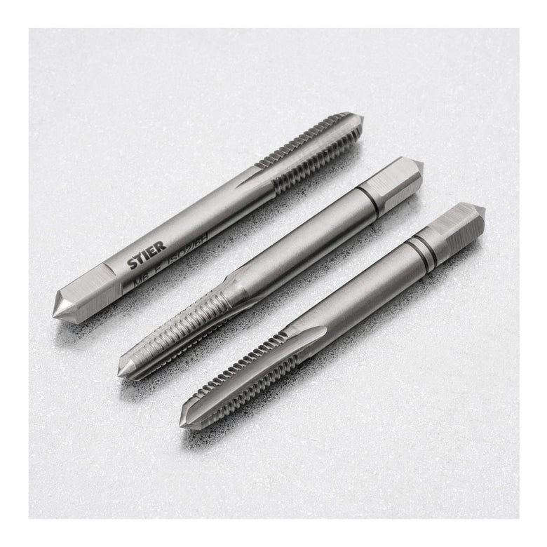 STIER hand tap set 3-piece pre-, middle- and finishing tap