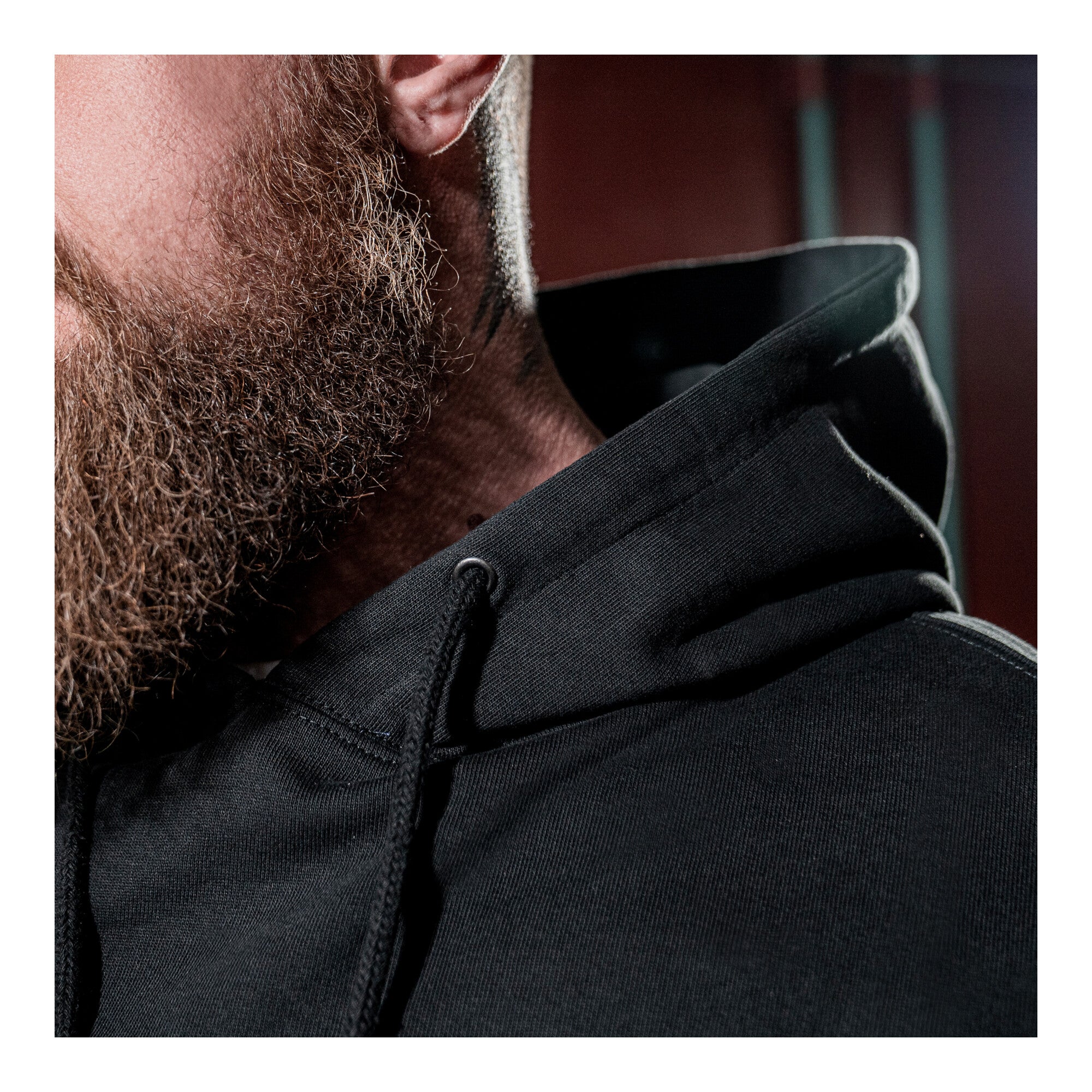 STIER Heavy Hoodie Functional Pocket organic cotton XL Black