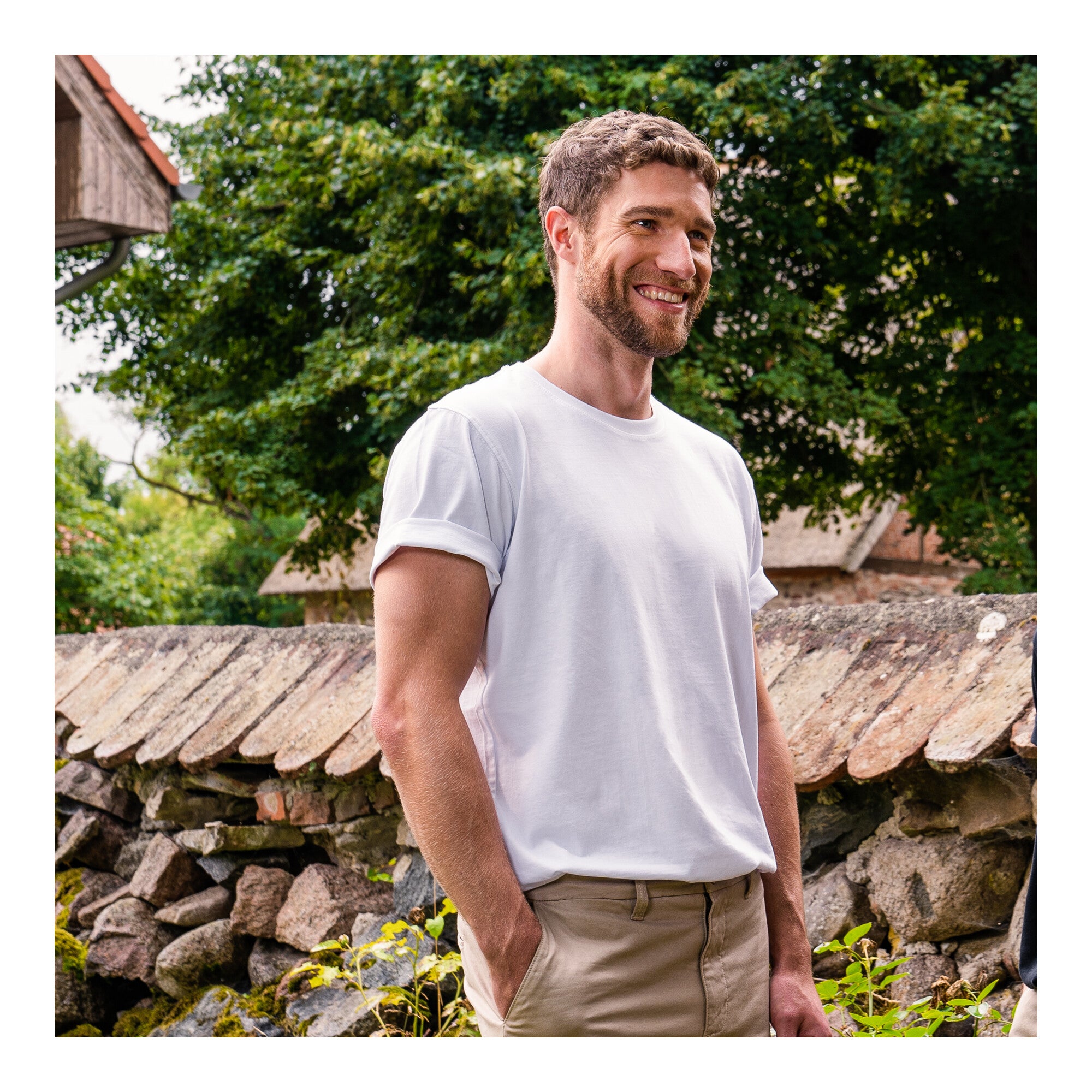 STIER Heavy Tee L White