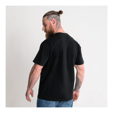 STIER Heavy Tee Pocket organic cotton S Black