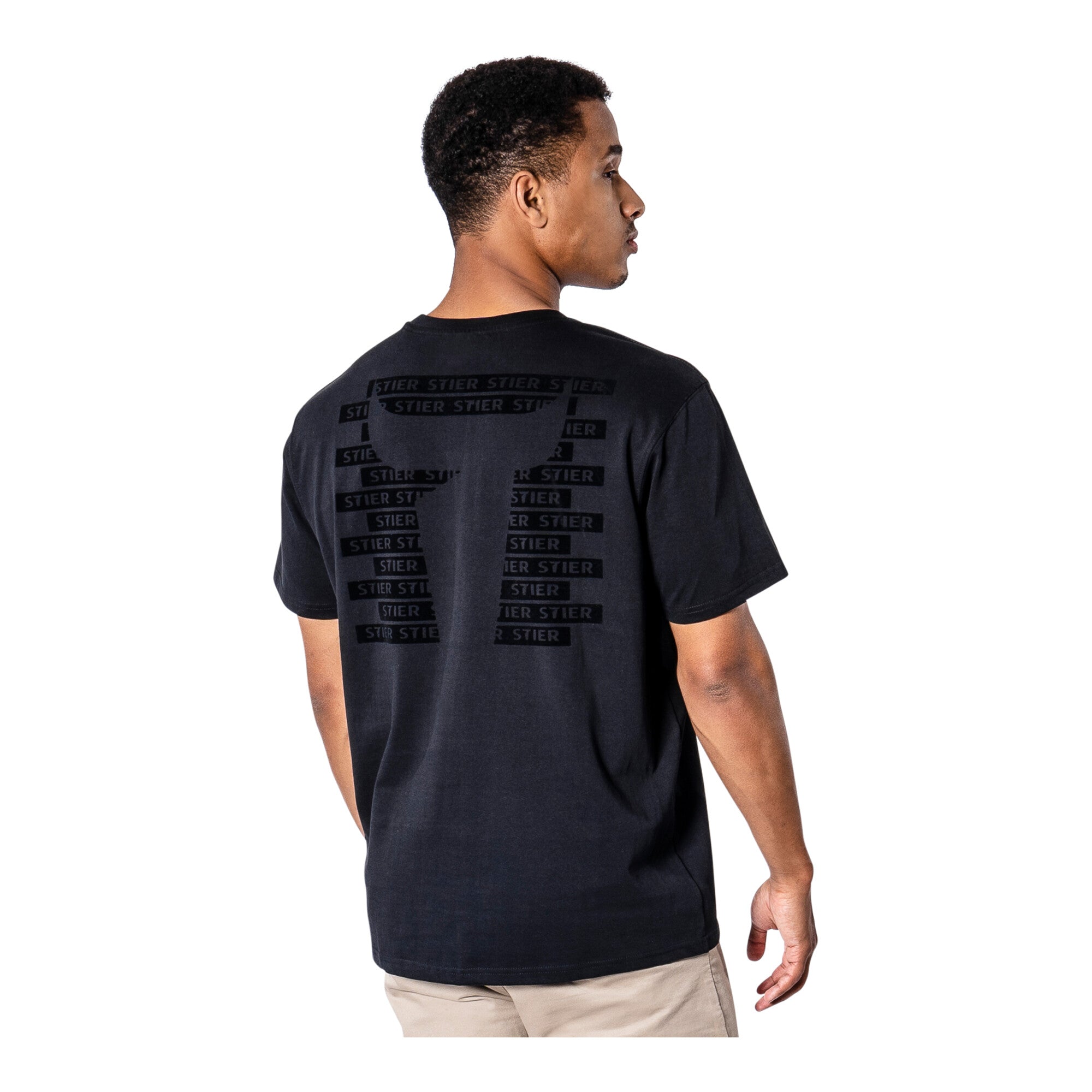 STIER Heavy Tee S Black