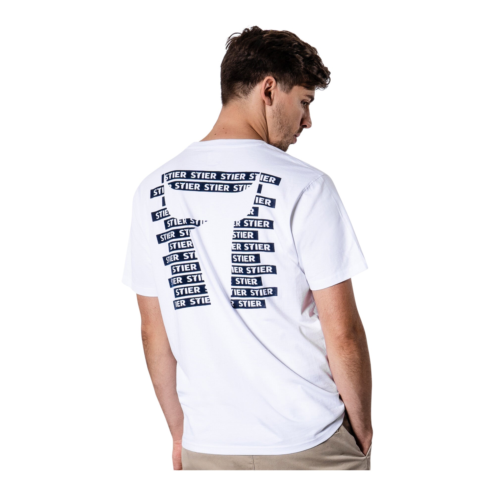 STIER Heavy Tee S White