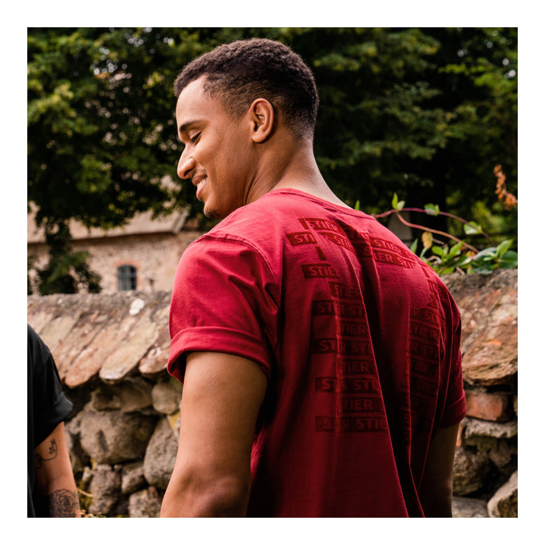 STIER Heavy Tee XXL Deep Red