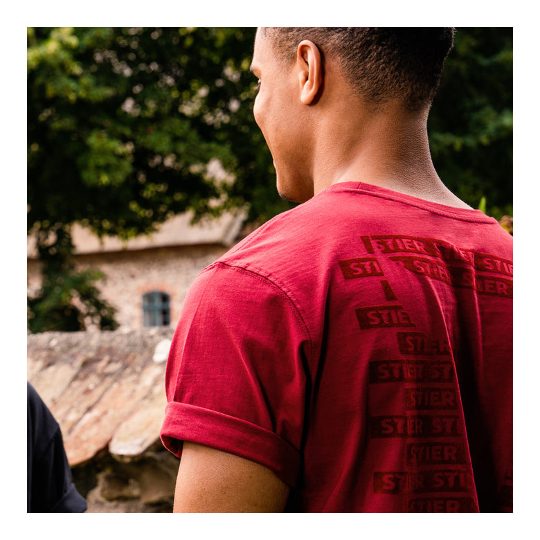 STIER Heavy Tee XXL Deep Red