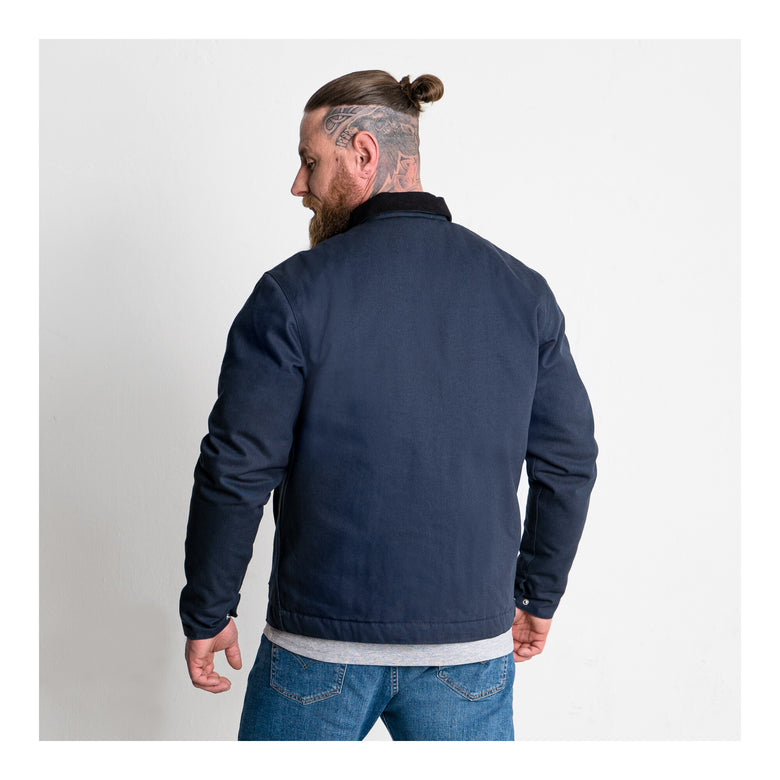 STIER Heavy Work Jacket Padded bci cotton M Navy