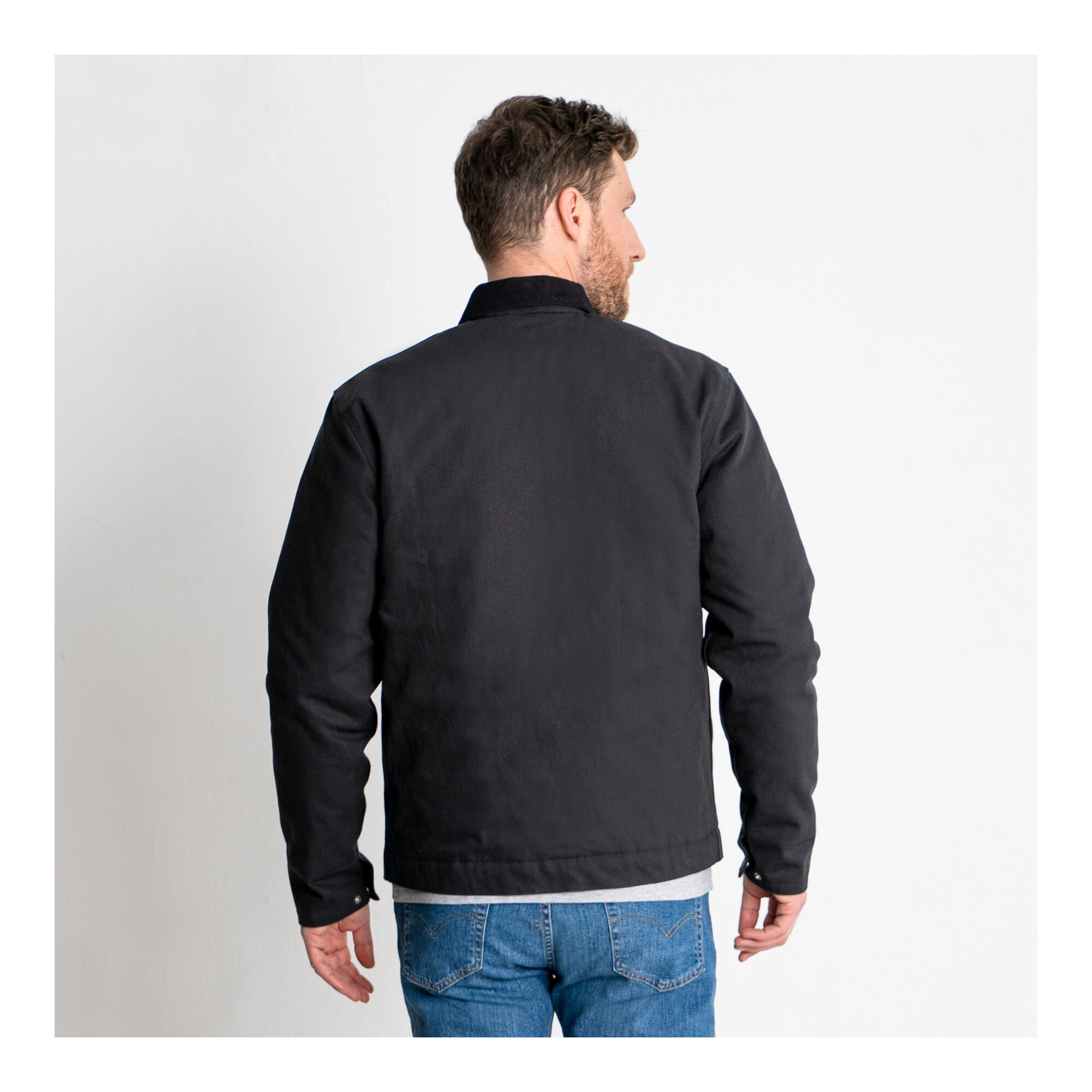 STIER Heavy Work Jacket Padded bci cotton XXL Black