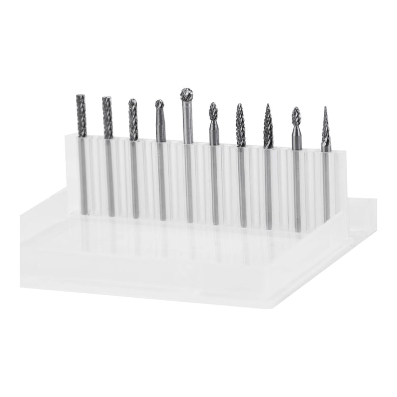 STIER HM Frässtifte-Set 10-tlg. 3 mm Schaft