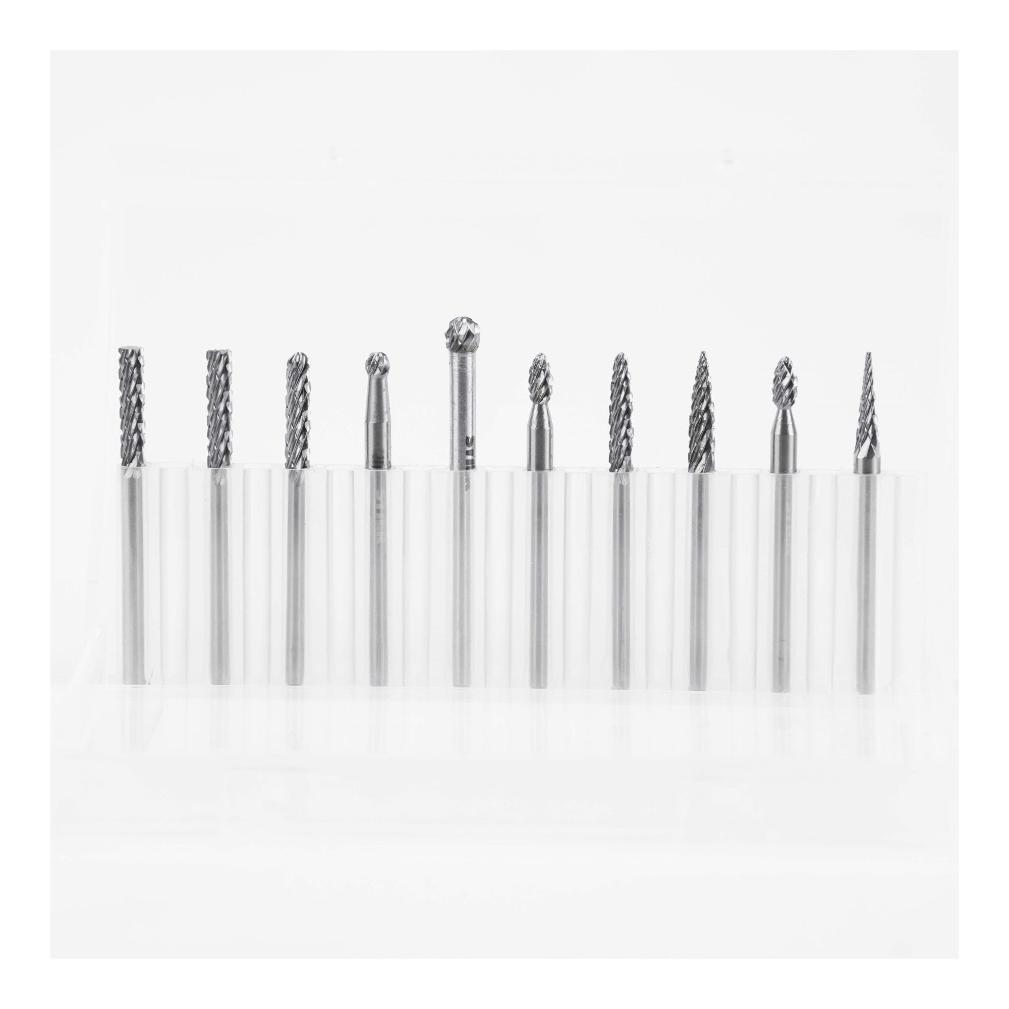 STIER HM burr set 10-piece 3 mm shank