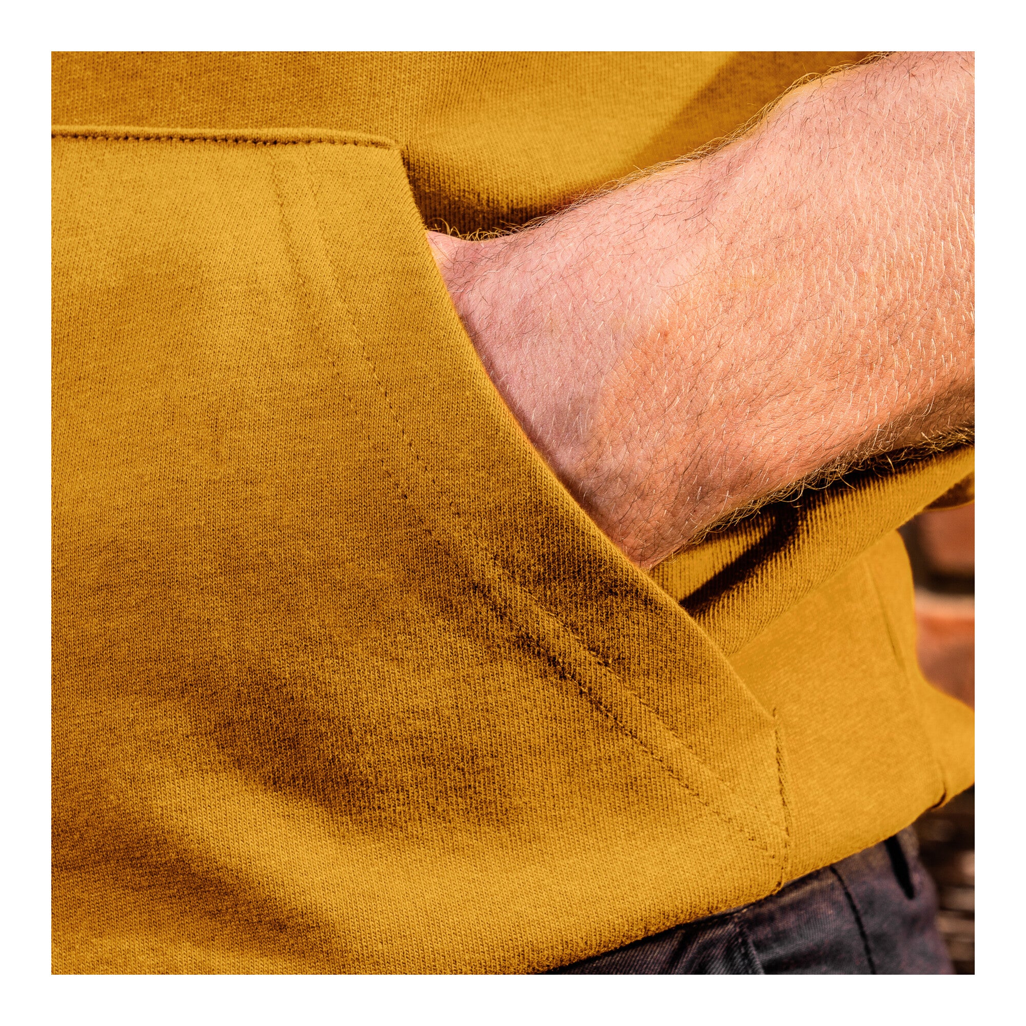 STIER Hoodie XL Golden Brown