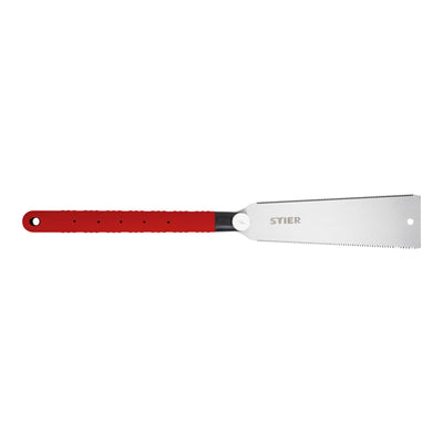 STIER Japan pull saw 250 mm: Precise double-toothed pull saw for the finest