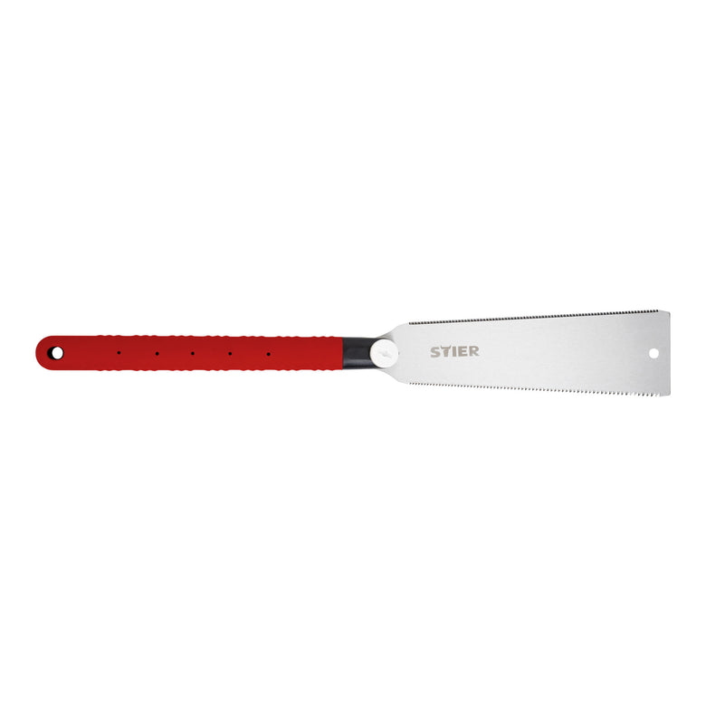 STIER Japan pull saw 250 mm: Precise double-toothed pull saw for the finest